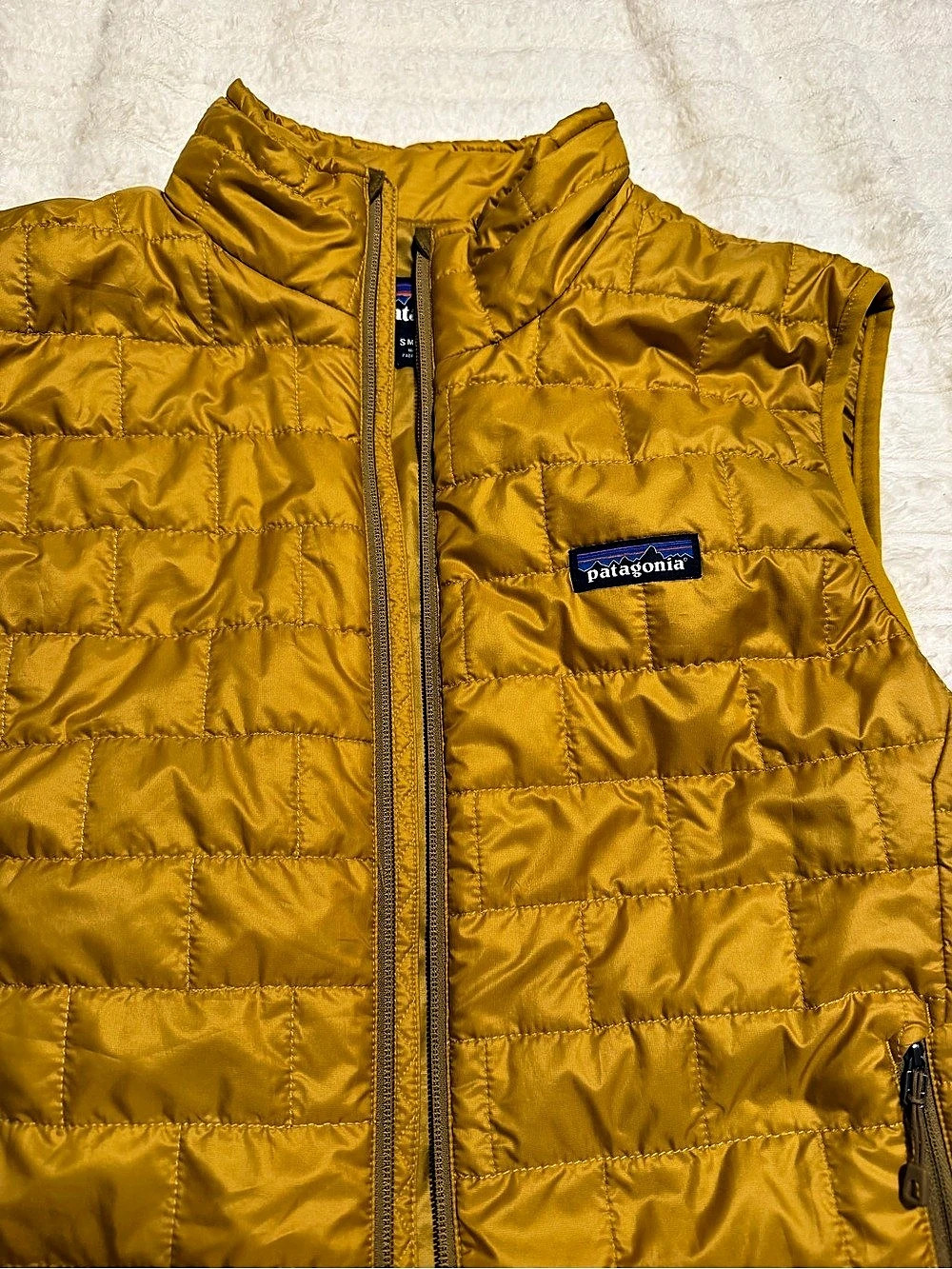 Patagonia Nano Puff Vest Quilted Yellow